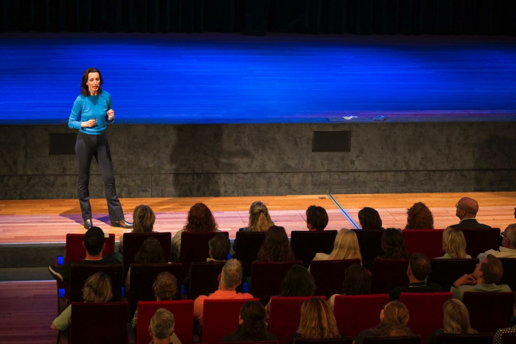 Lieselore Inspiratiesessie Succesvol Netwerken zaal van boven